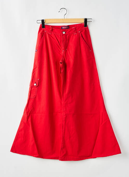 Pantalon flare rouge KILLAH pour femme