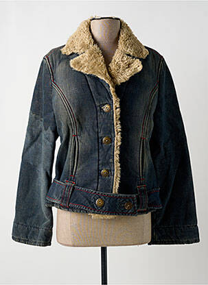 Veste casual col tailleur bleu MISS SIXTY femme