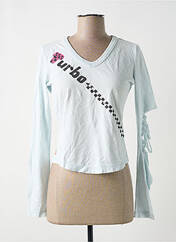 T-shirt bleu REPLAY pour femme seconde vue