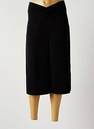 Jupe mi-longue stretch noir LA FEE MARABOUTEE femme