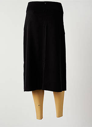 Jupe mi-longue stretch noir LA FEE MARABOUTEE femme