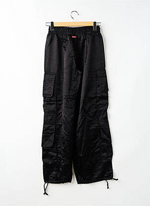 Pantalon cargo taille haute taille haute noir KILLAH femme