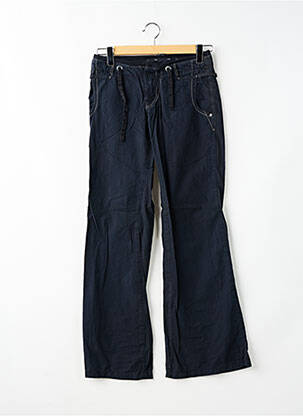 Pantalon flare taille basse taille basse bleu MISS SIXTY femme