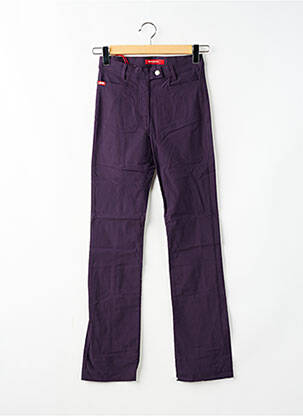 Pantalon slim taille haute taille haute violet MISS SIXTY femme