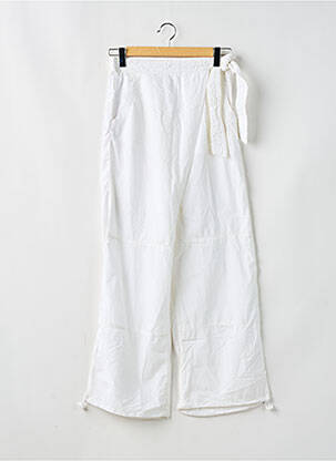 Pantalon flare taille normale taille normale blanc KILLAH femme