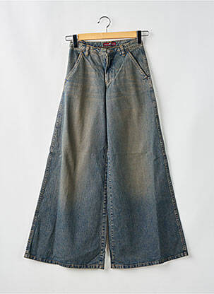 Jean coupe flare stretch taille haute bleu KILLAH femme