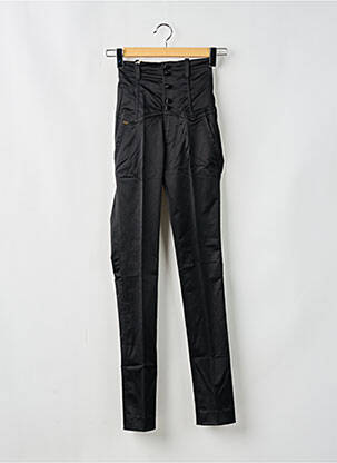 Pantalon slim taille haute taille haute noir MISS SIXTY femme