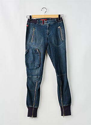 Jeans coupe slim stretch taille normale bleu MISS SIXTY femme