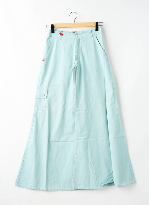 Pantalon flare taille haute taille haute bleu KILLAH femme