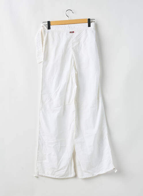 Pantalon flare taille normale taille normale blanc KILLAH femme