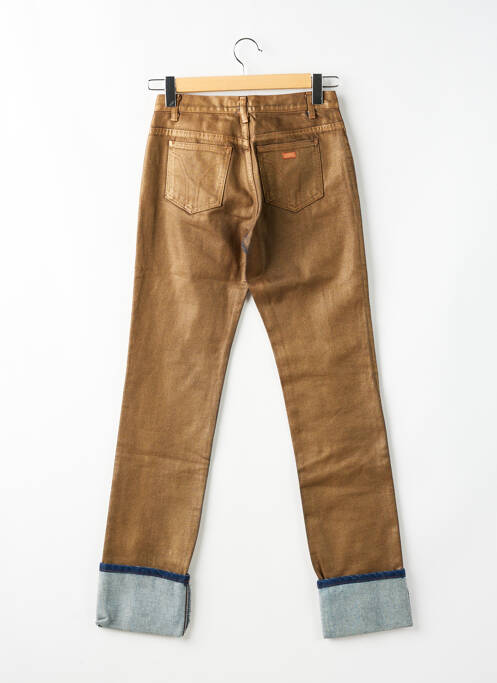 Jeans coupe slim or MISS SIXTY pour femme