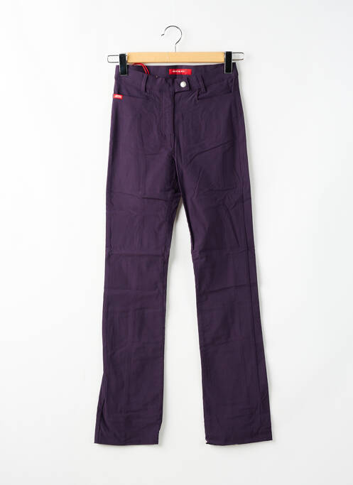 Pantalon slim violet MISS SIXTY pour femme