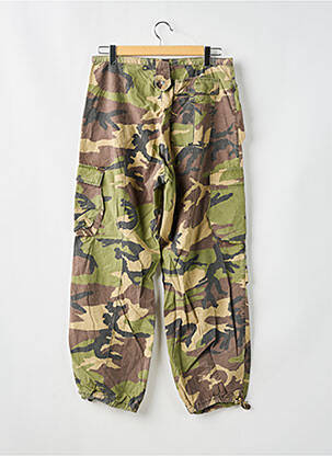 Pantalon cargo tissage popeline taille normale vert MISS SIXTY femme