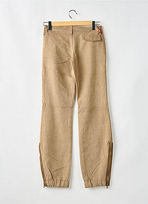 Pantalon droit taille à pinces taille normale beige MISS SIXTY femme