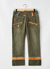 Jeans coupe droite vert MISS SIXTY pour femme seconde vue