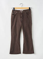 Pantalon 7/8 marron MISS SIXTY pour femme seconde vue