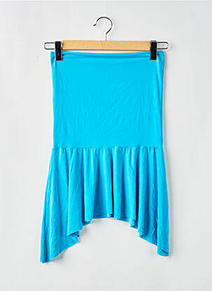 Jupe courte taille haute bleu KILLAH femme