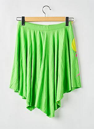 Jupe courte taille élastique vert KILLAH femme