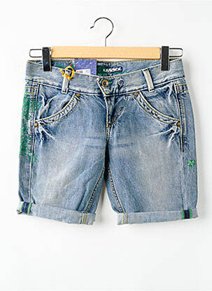 Bermuda taille basse taille basse bleu MISS SIXTY femme