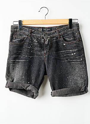Short tissage denim taille basse gris MISS SIXTY femme