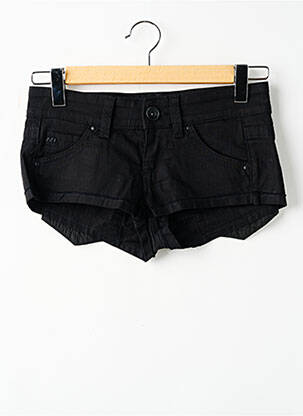 Short tissage denim taille basse noir MISS SIXTY femme
