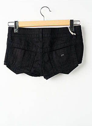 Short tissage denim taille basse noir MISS SIXTY femme