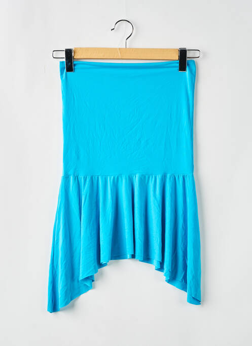 Jupe courte taille haute bleu KILLAH femme