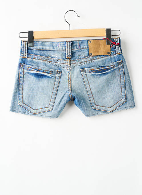 Short tissage denim taille basse bleu BRAY STEVE ALAN femme
