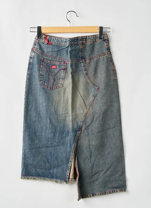 Jupe mi-longue bleu MISS SIXTY pour femme