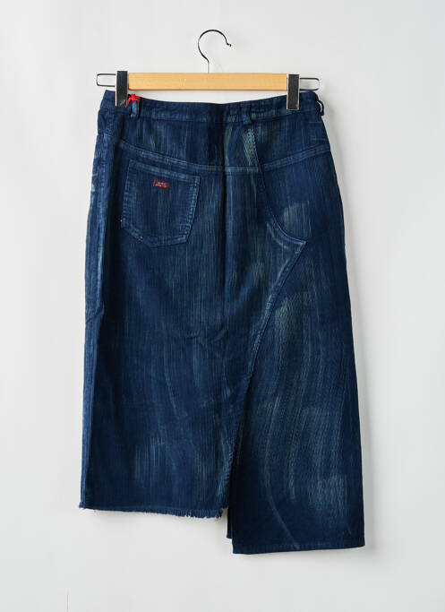 Jupe mi-longue bleu MISS SIXTY pour femme