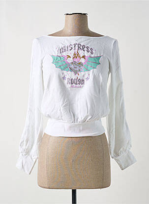 T-shirt manches longues manches longues blanc KILLAH femme