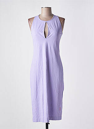 Robe mi-longue sans manche sans manche violet MISS SIXTY femme