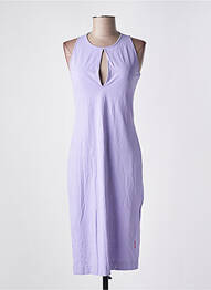 Robe mi-longue sans manche sans manche violet MISS SIXTY femme
