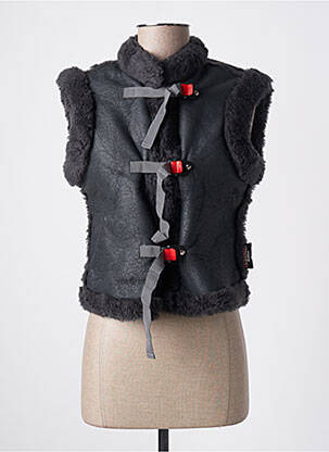 Veste casual coupe droite gris KILLAH femme