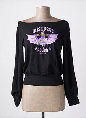 T-shirt manches longues manches longues noir KILLAH femme