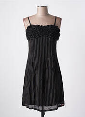 Robe courte noir KILLAH pour femme seconde vue