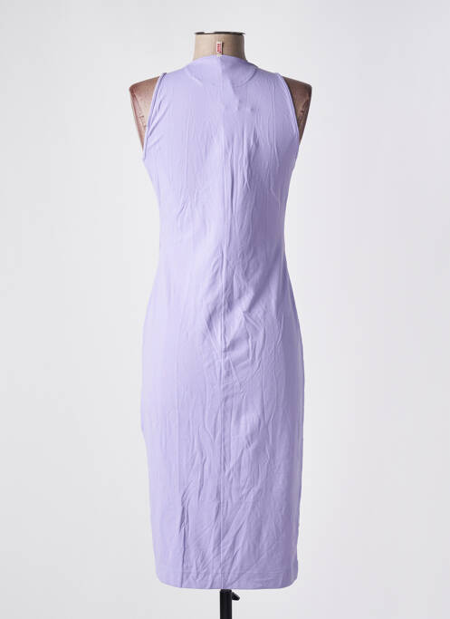 Robe mi-longue sans manche sans manche violet MISS SIXTY femme