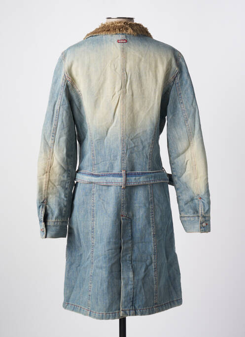 Manteau long bleu MISS SIXTY pour femme