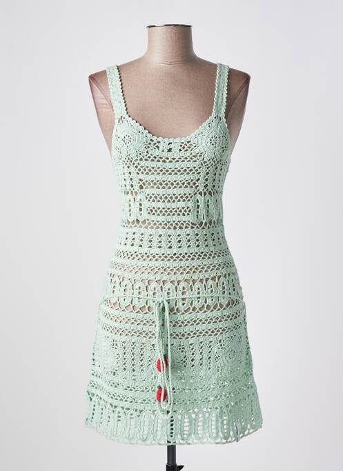 Robe mi-longue vert KILLAH pour femme