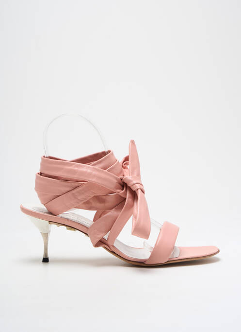 Sandales/Nu pieds rose PAOLA FRANI pour femme