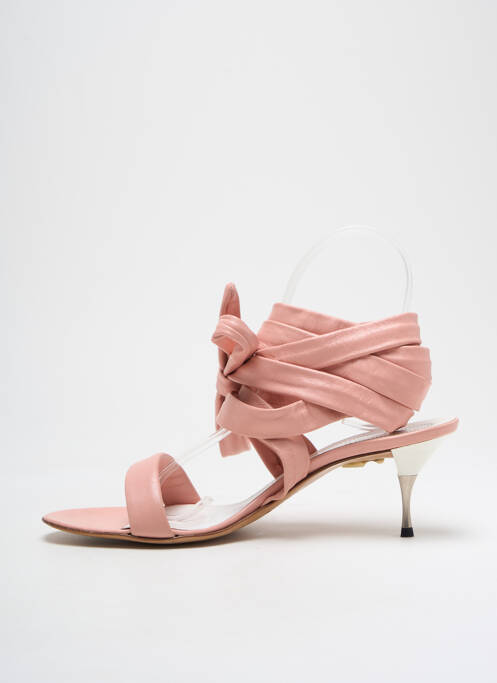 Sandales/Nu pieds rose PAOLA FRANI pour femme