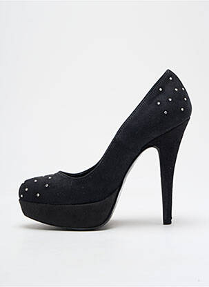 Escarpins talon aiguille talon haut de 10cm et plus noir NC1990 femme