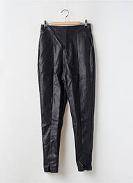 Pantalon slim skinny taille haute noir NASTY GAL femme