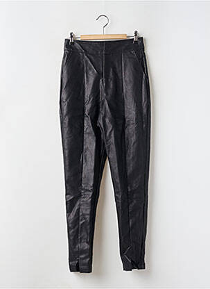 Pantalon slim skinny taille haute noir NASTY GAL femme