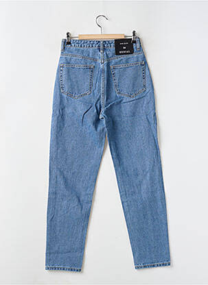 Jean coupe mom poches taille haute bleu REDIAL femme