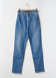 Jean coupe mom stretch taille haute bleu LEE femme