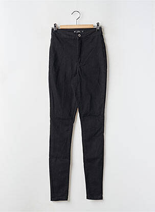 Jeans skinny taille haute taille haute noir MISSGUIDED femme