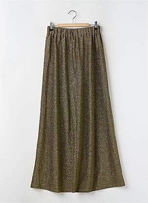 Pantalon large taille haute taille haute or KARMA KOMA femme