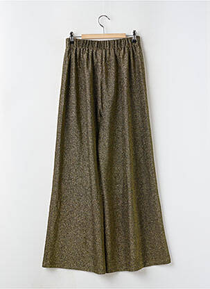 Pantalon large taille haute taille haute or KARMA KOMA femme