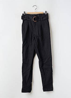 Jean coupe mom  taille haute noir REIKO femme